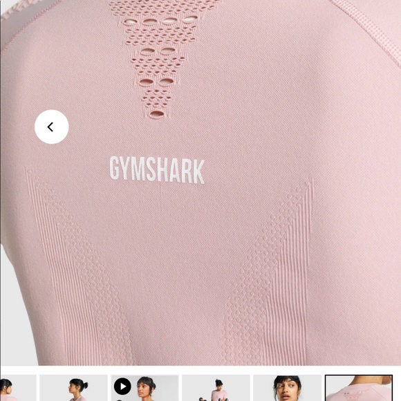 Gymshark Energy Seamless T-Shirt in Nude - Picture 9 of 9